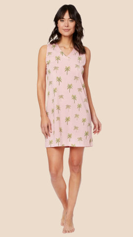 Tahiti Palm Pima Knit Nightgown